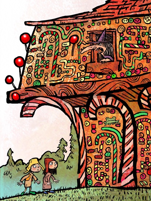 Maze of Twisted Tales - Hansel and Gretel detail.jpg